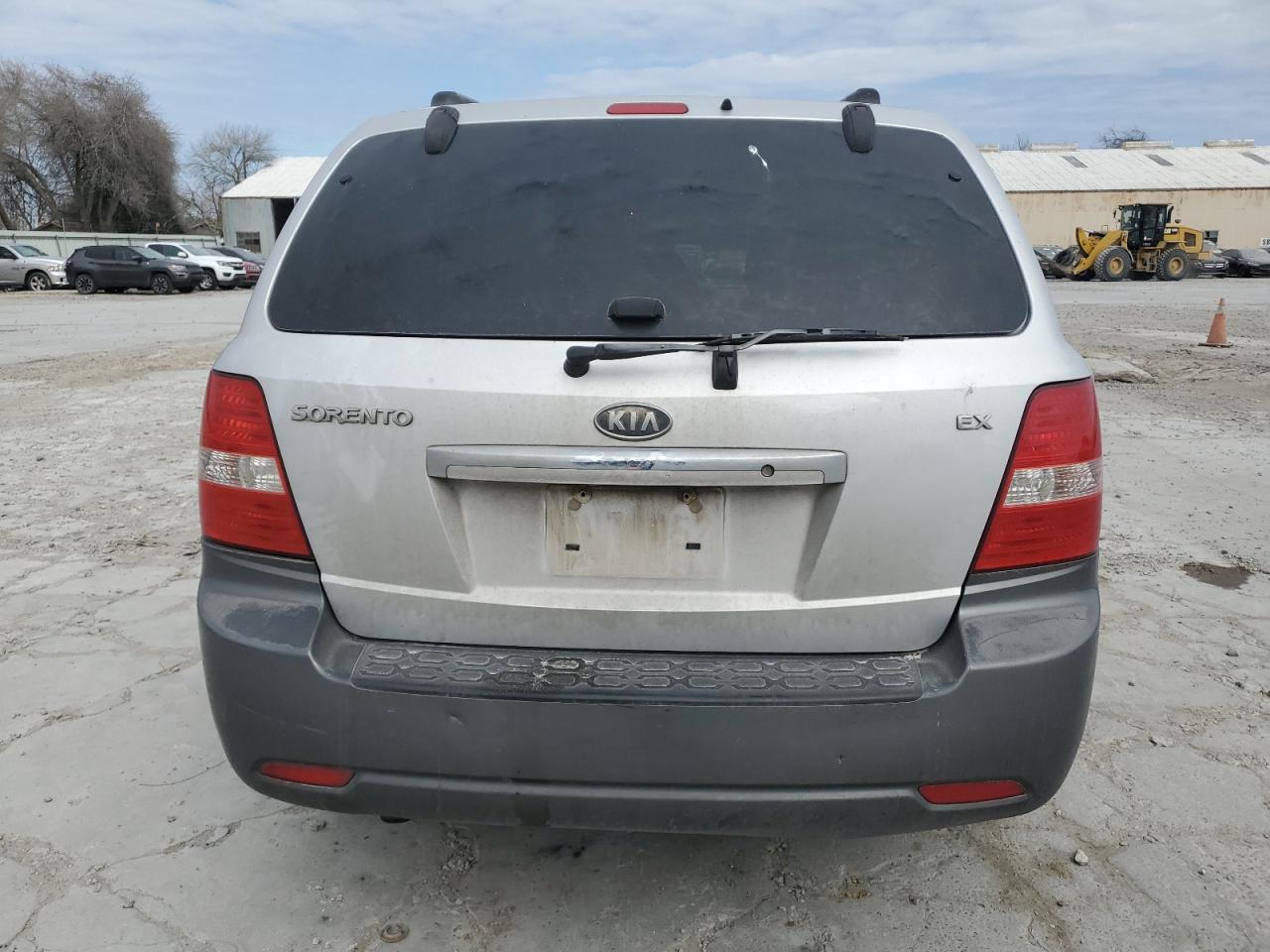 2008 KIA Sorento VIN KNDJD736985840021 Copart auction photo, side damage thumbnail 6