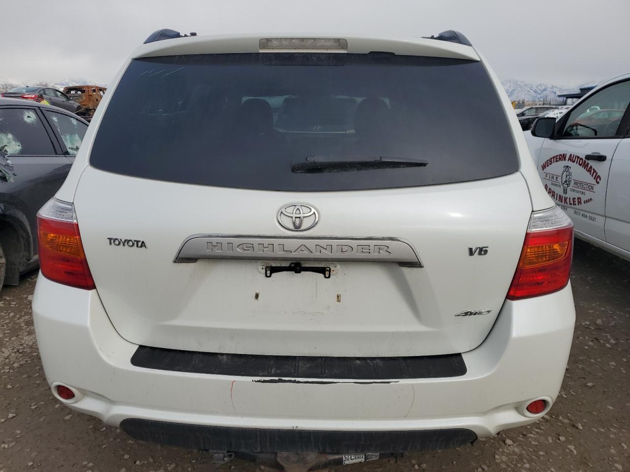 2008 Toyota Highlander VIN JTEES41A482072975 Copart auction photo, side damage thumbnail 6