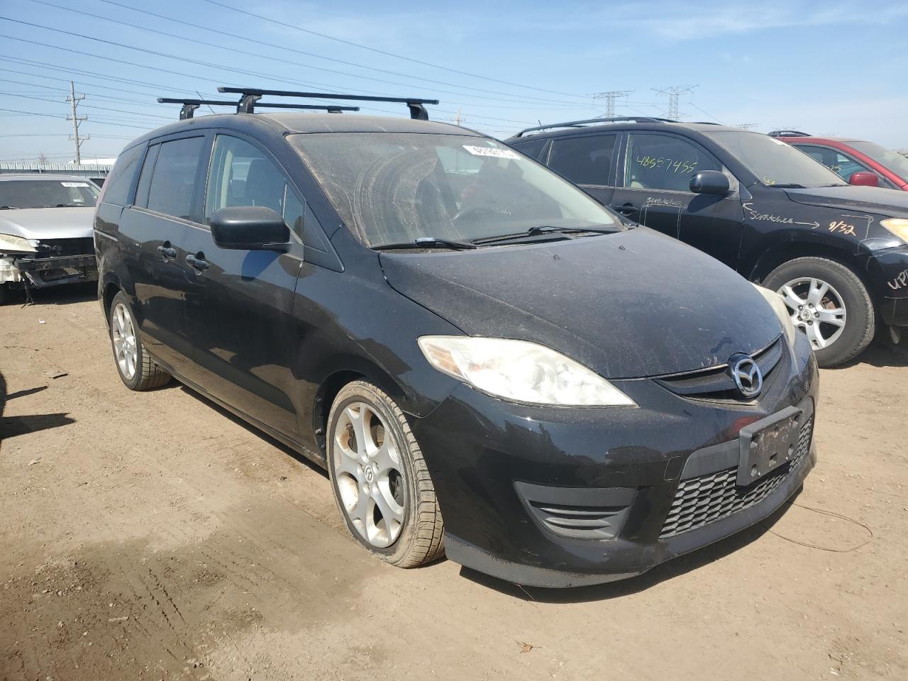 2010 Mazda 5 VIN JM1CR2W30A0372925 Copart auction photo, front end / minor dent/scratches damage thumbnail 4