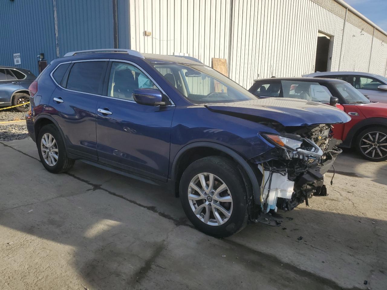 2019 Nissan Rogue VIN JN8AT2MV2KW390732 Copart auction photo, front end damage thumbnail 4