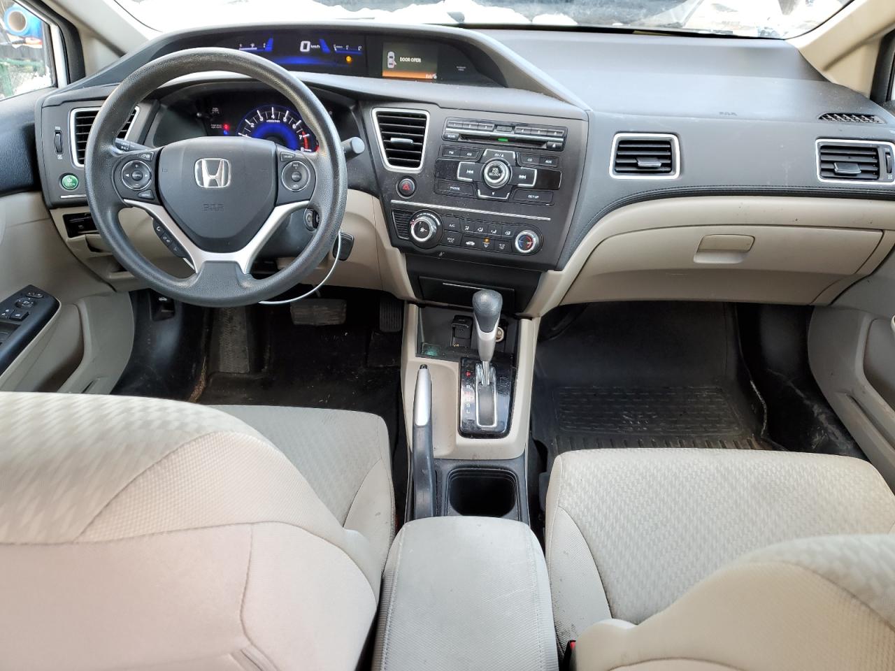 2015 Honda Civic VIN 19XFB2F53FE221479 Copart auction photo, front end damage thumbnail 8