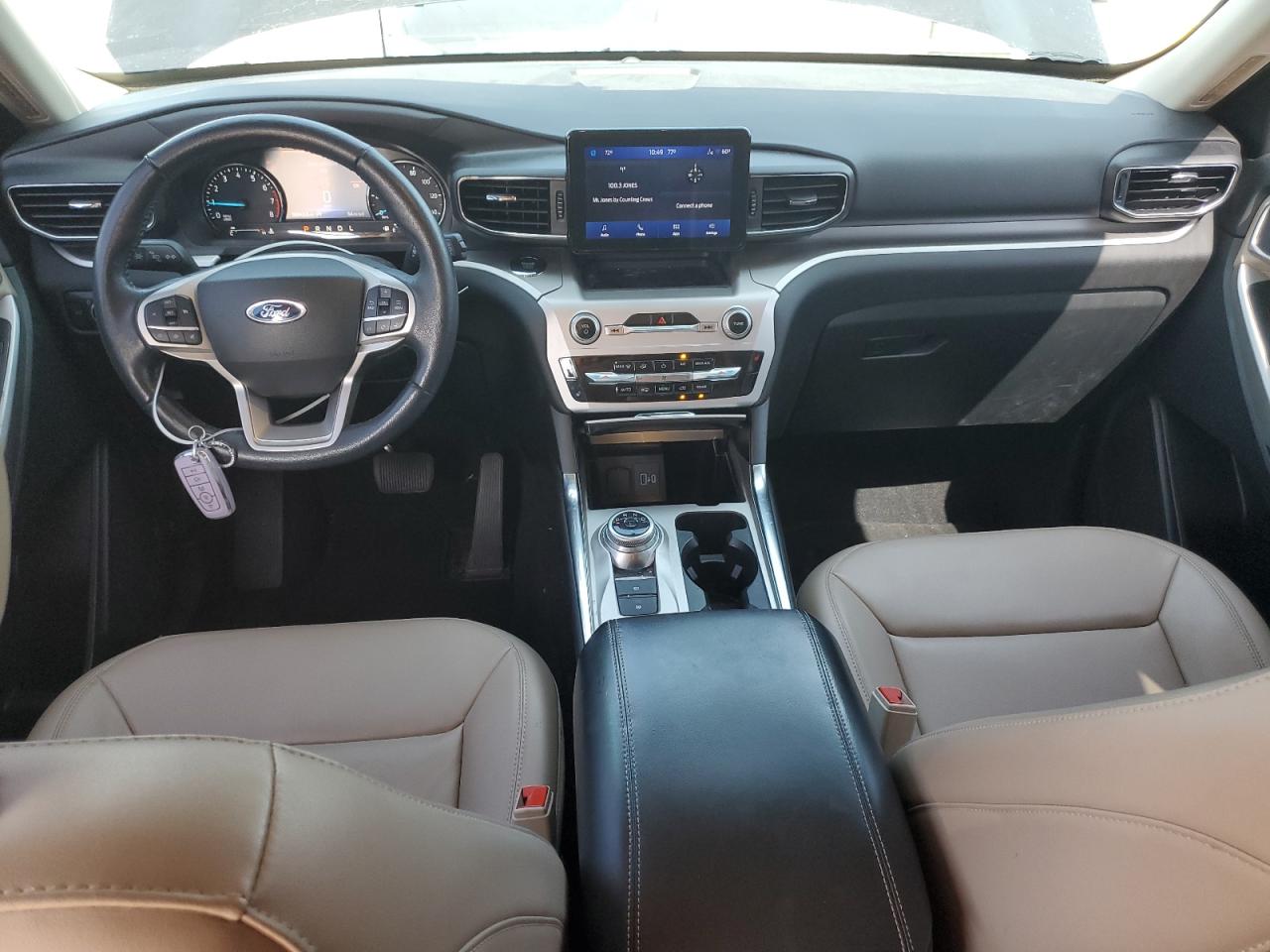 2022 Ford Explorer VIN 1FMSK7DH6NGA39942 Copart auction photo, hail damage thumbnail 8
