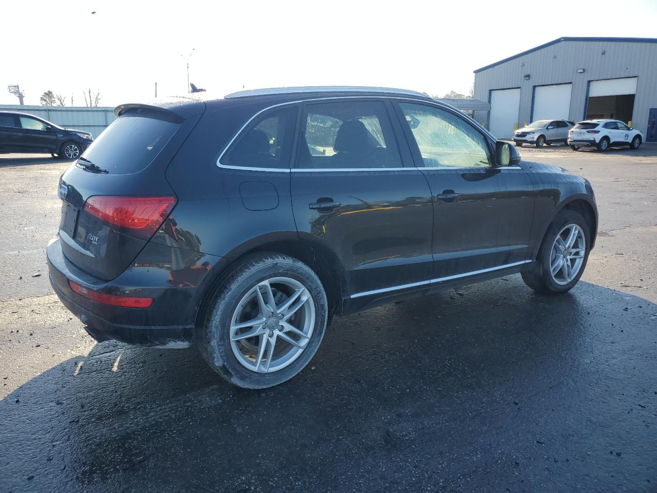 2013 Audi Q5 VIN WA1LFAFP7DA016857 Copart auction photo, front end / undercarriage damage thumbnail 3