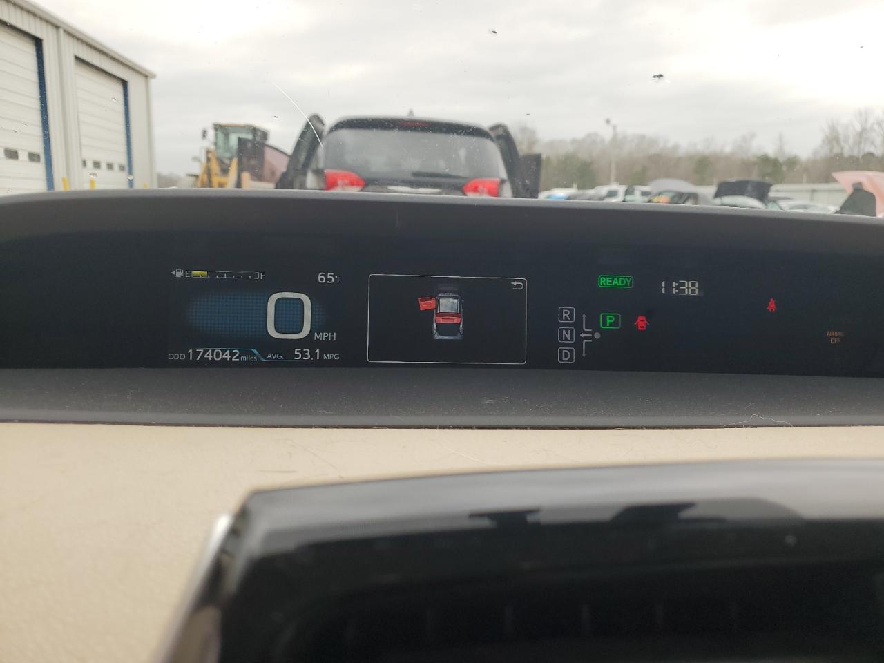2016 Toyota Prius VIN JTDKARFU3G3008459 Copart auction photo, front end / side damage thumbnail 9