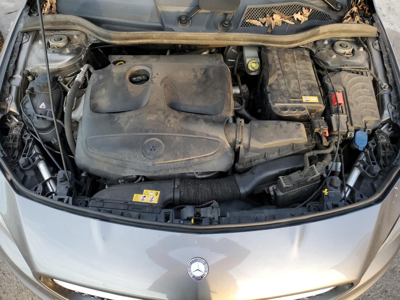 2014 Mercedes-Benz CLA-klasse VIN WDDSJ4EB4EN068146 Copart auction photo, front end damage thumbnail 11