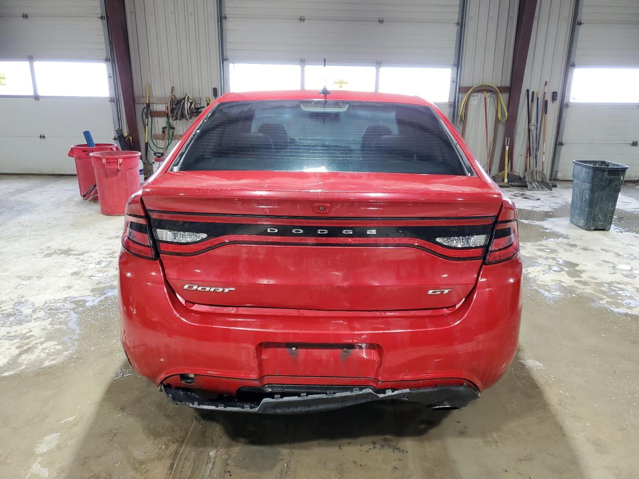 2014 Dodge Dart VIN 1C3CDFEB7ED683365 Copart auction photo, rear end damage thumbnail 6