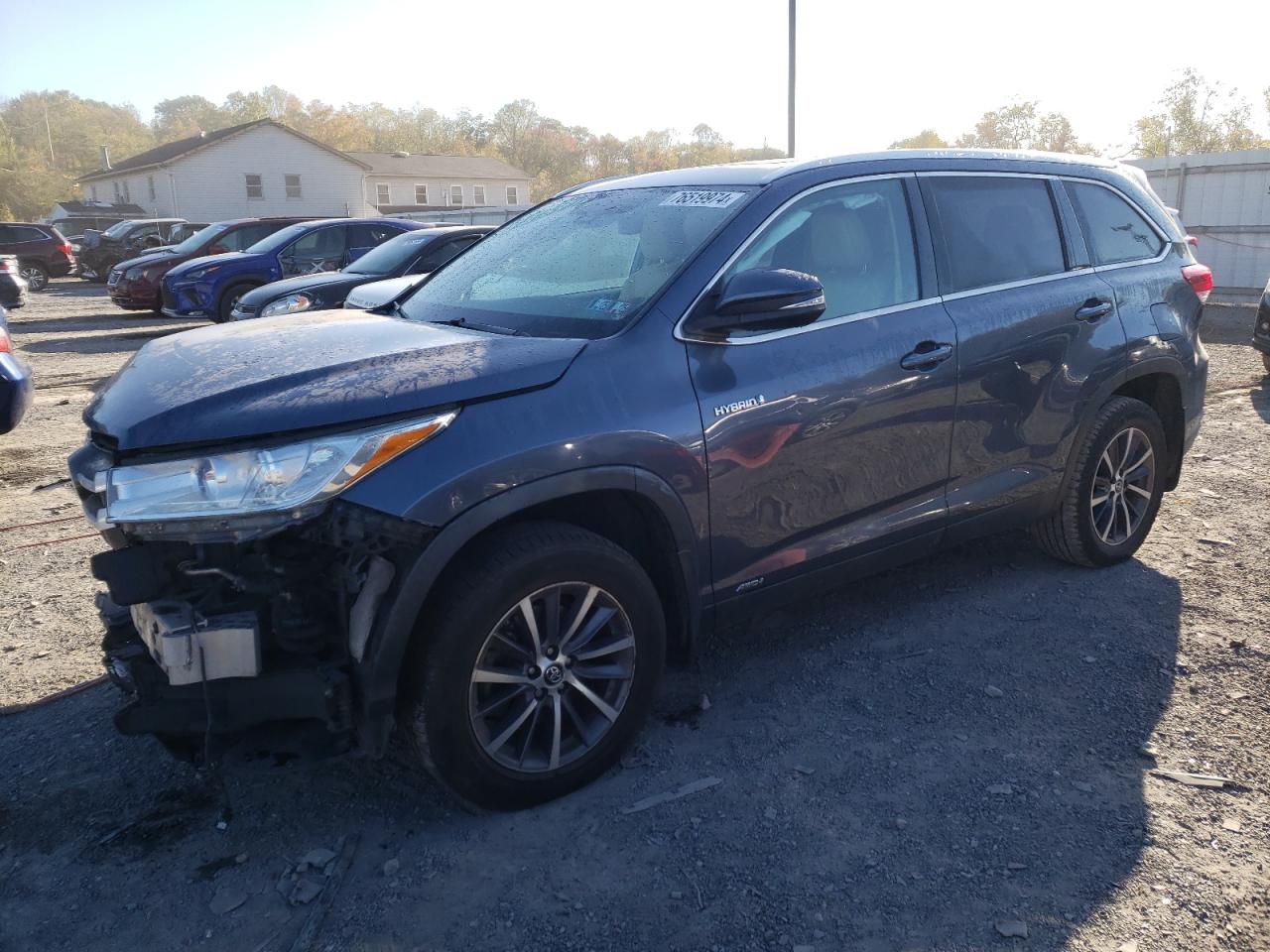 2019 Toyota Highlander VIN 5TDJGRFH9KS070422