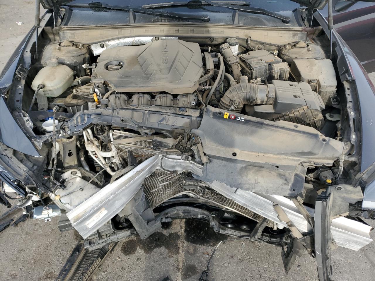2020 Hyundai Sonata VIN 5NPEG4JA1LH061753 Copart auction photo, front end damage thumbnail 12