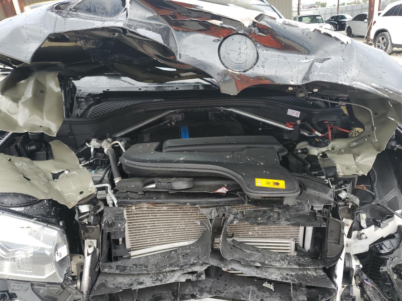 2016 BMW X5 VIN 5UXKT0C52G0F75428 Copart auction photo, front end damage thumbnail 12