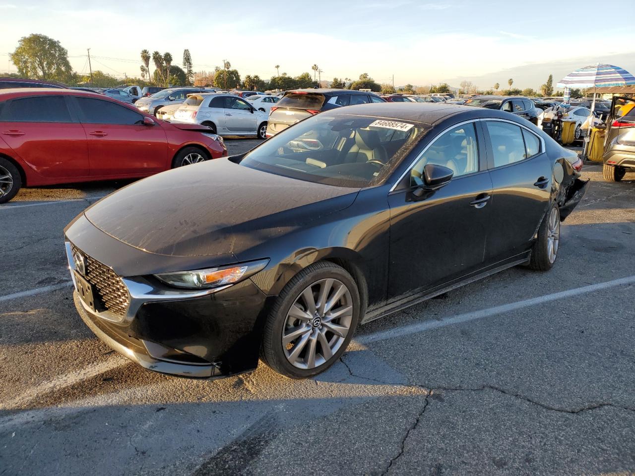 2022 Mazda 3 VIN JM1BPBCL8N1509373