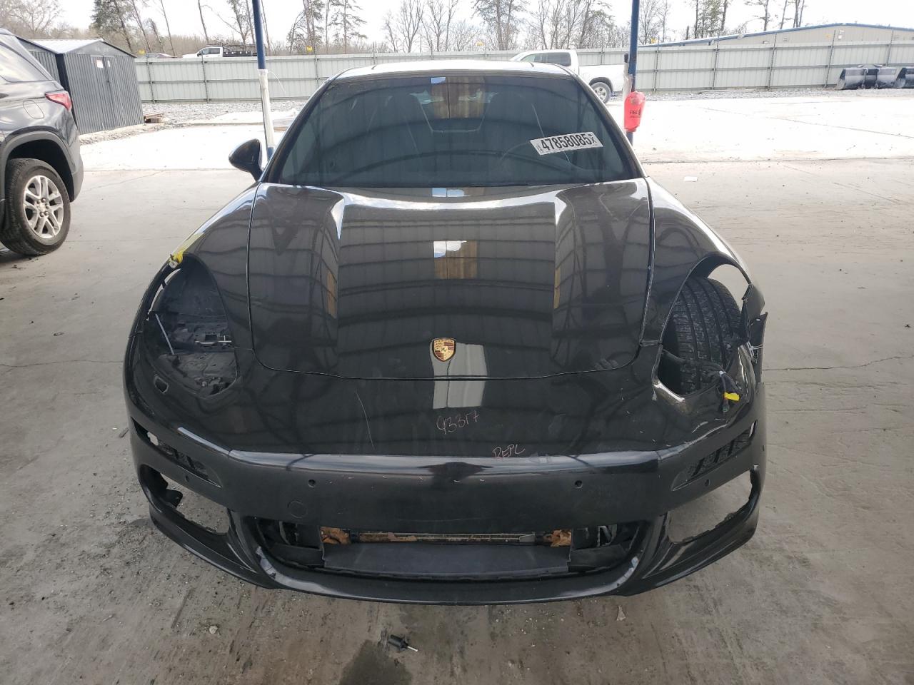 2015 Porsche Panamera VIN WP0AA2A73FL007380 Copart auction photo, front end / side damage thumbnail 5