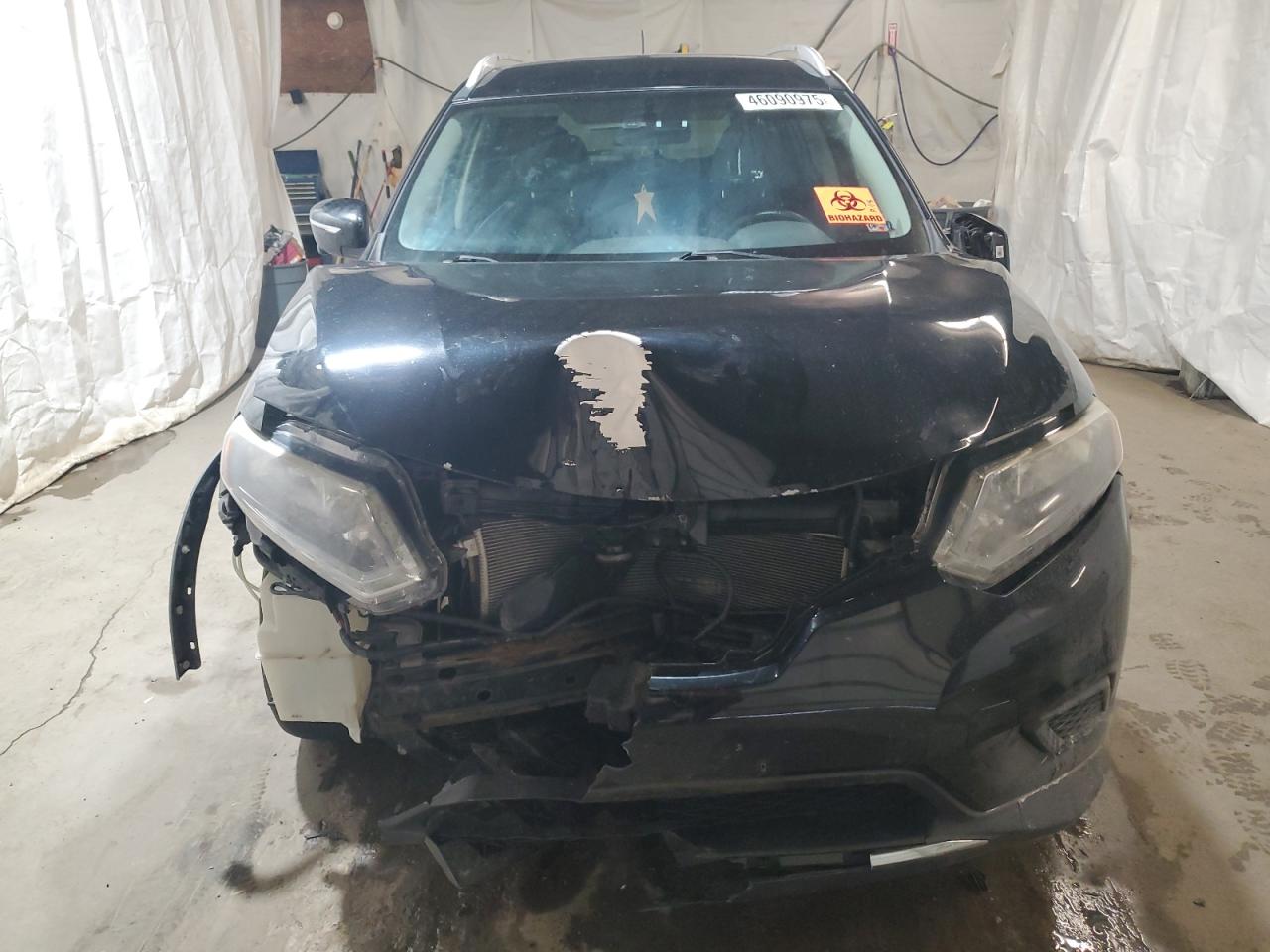 2015 Nissan Rogue VIN KNMAT2MV9FP583374 Copart auction photo, front end damage thumbnail 5