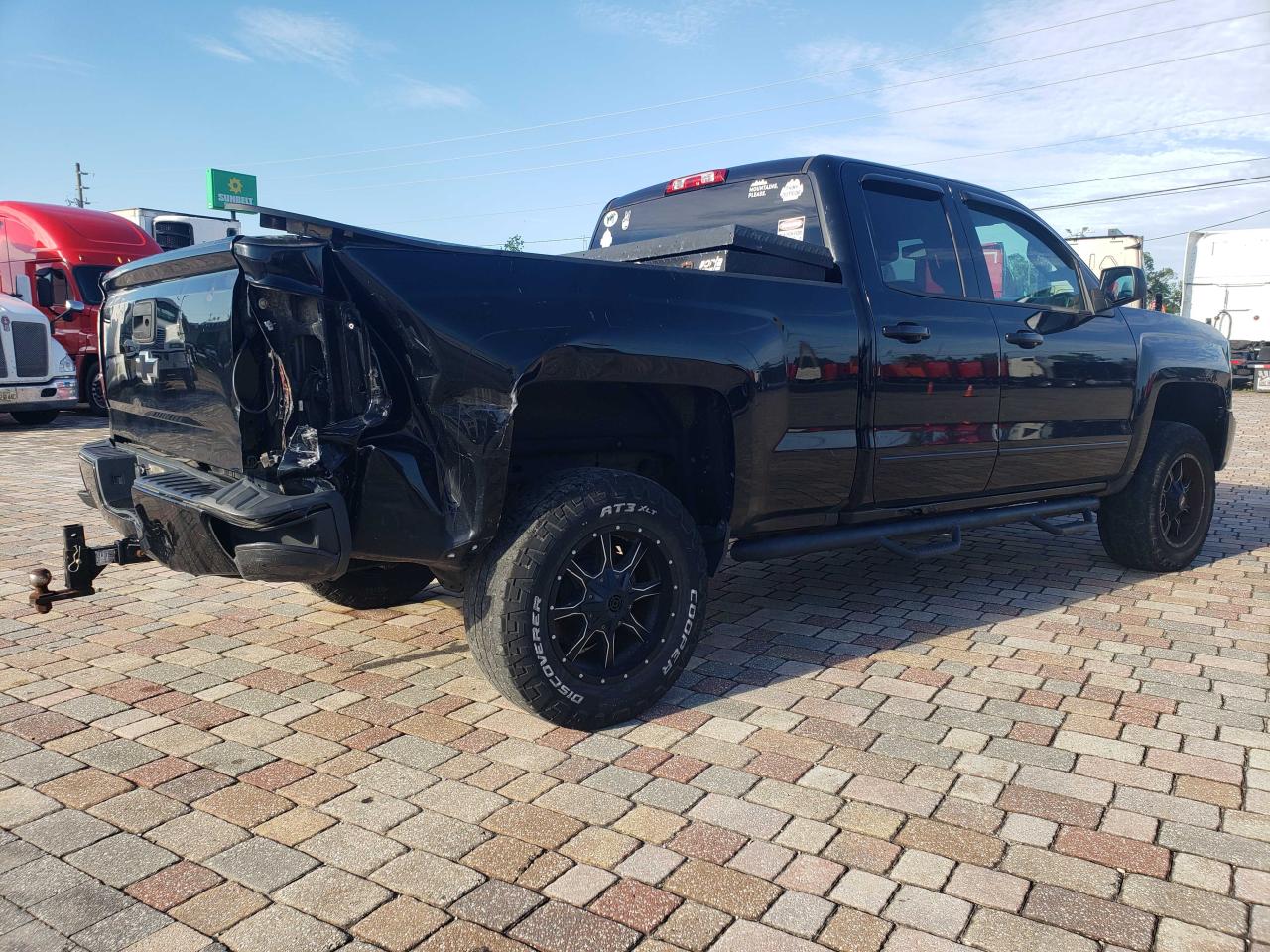 2018 Chevrolet Silverado VIN 1GCVKREC1JZ115811 Copart auction photo, rear end / minor dent/scratches damage thumbnail 4