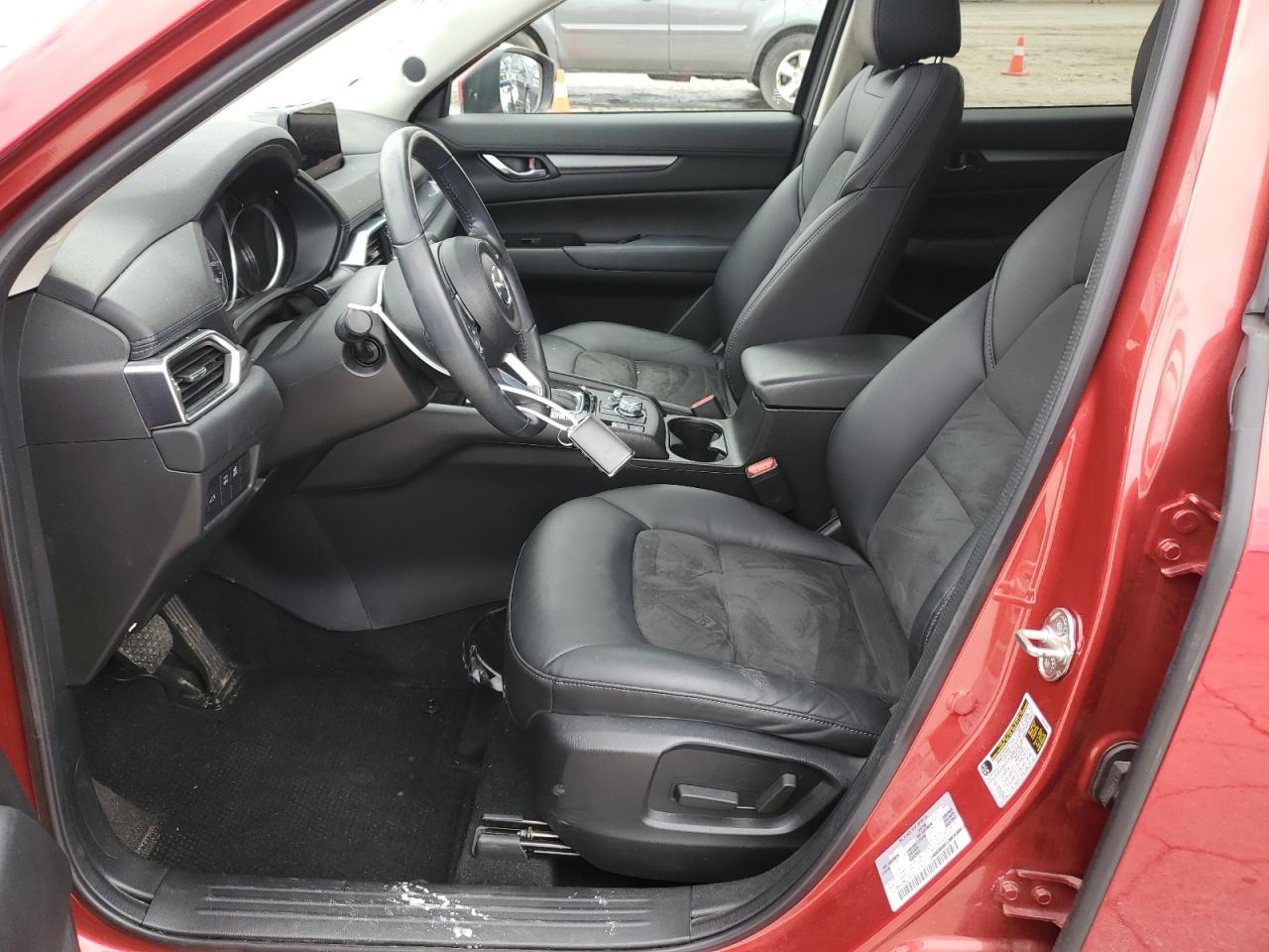 2020 Mazda CX-5 VIN JM3KFACM8L0724123 Copart auction photo, front end damage thumbnail 7
