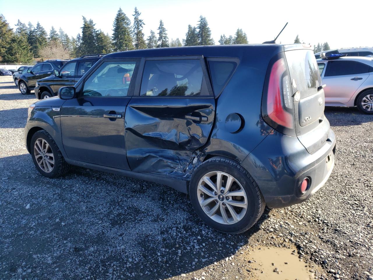 2018 KIA Soul VIN KNDJP3A57J7531412 Copart auction photo, side damage thumbnail 2