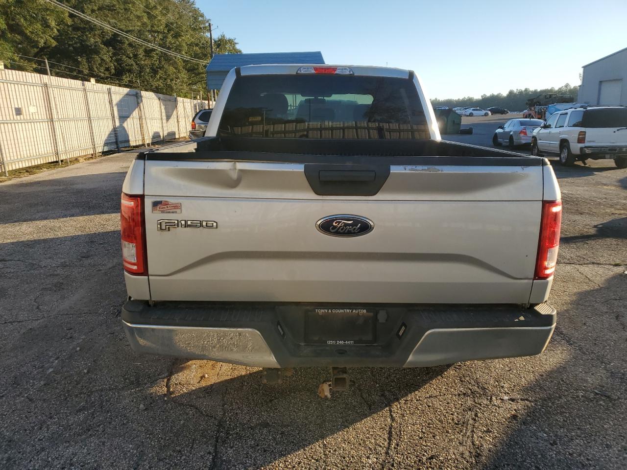 2017 Ford F-150 VIN 1FTEW1CG8HKD26616 Copart auction photo, side / front end damage thumbnail 6