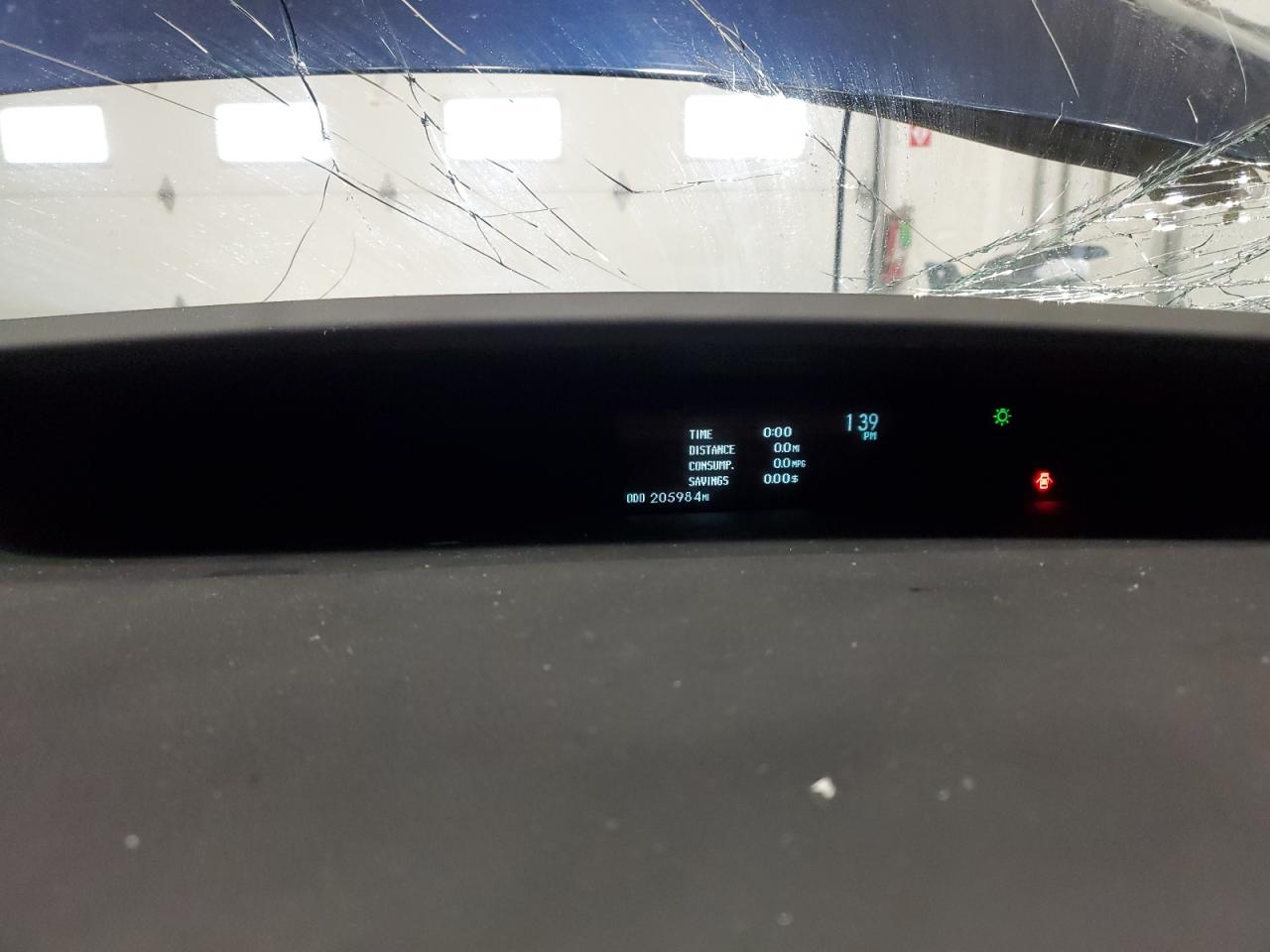 2013 Toyota Prius VIN JTDKN3DU7D1691200 Copart auction photo, all over / mechanical damage thumbnail 9