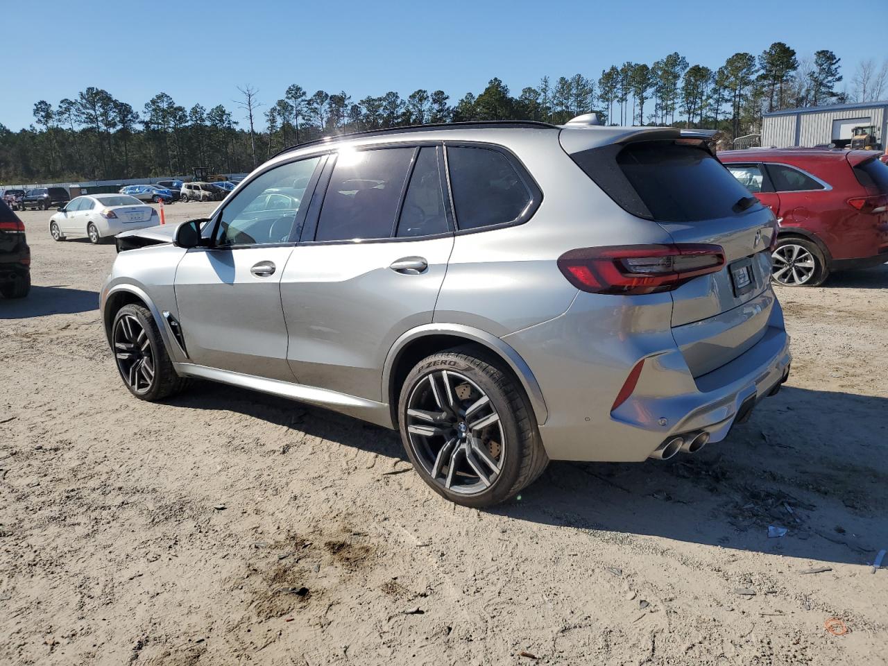 2021 BMW X5 VIN 5YMJU0C06M9H49885 Copart auction photo, front end damage thumbnail 2