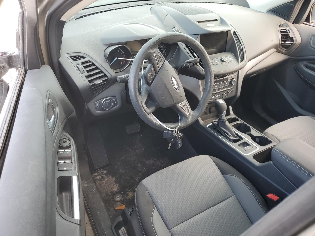 2017 Ford Escape VIN 1FMCU0GD9HUB01323 Copart auction photo, water/flood damage thumbnail 8