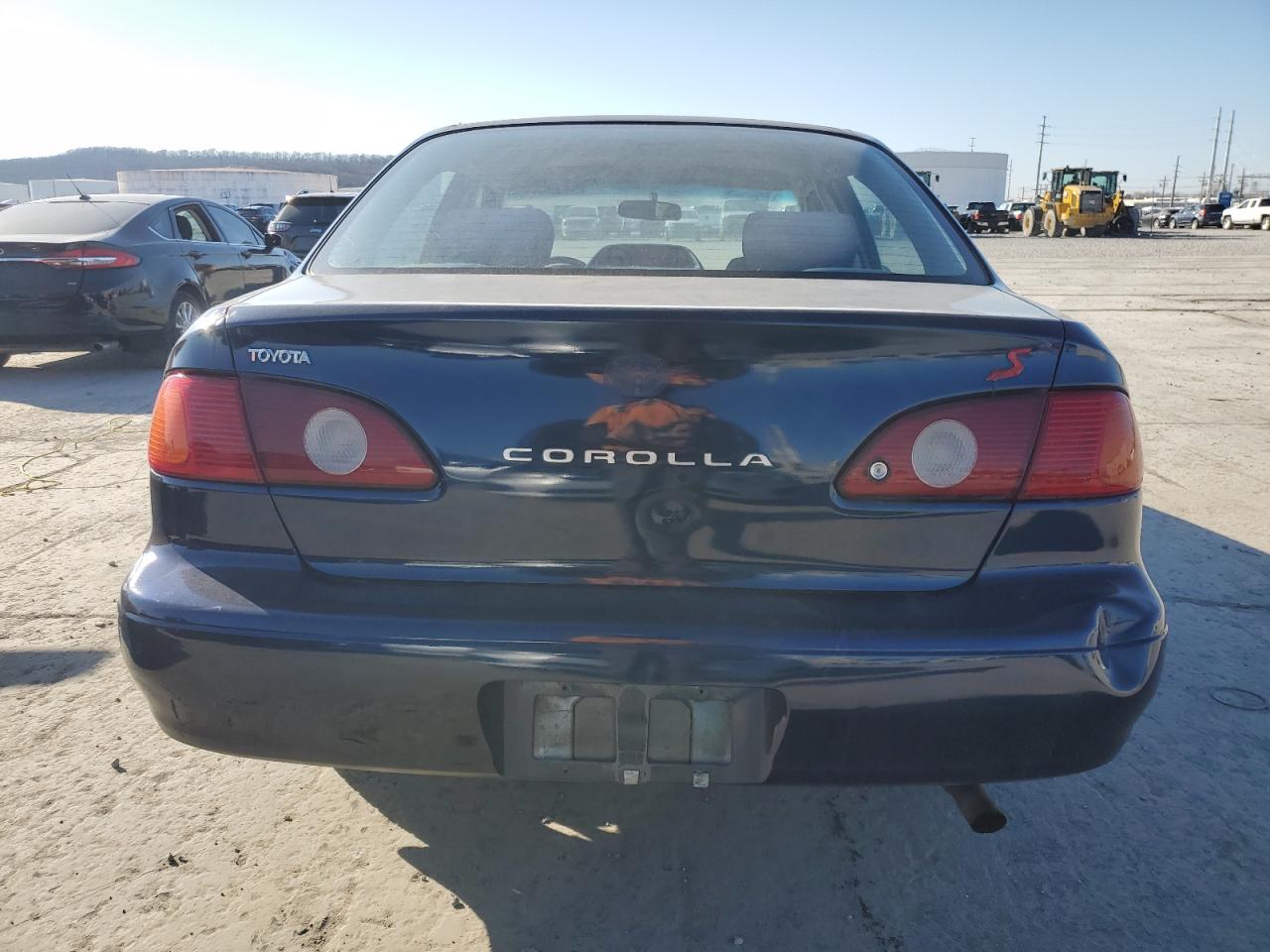 2002 Toyota Corolla VIN 1NXBR12E02Z640813 Copart auction photo, front end / rear end damage thumbnail 6