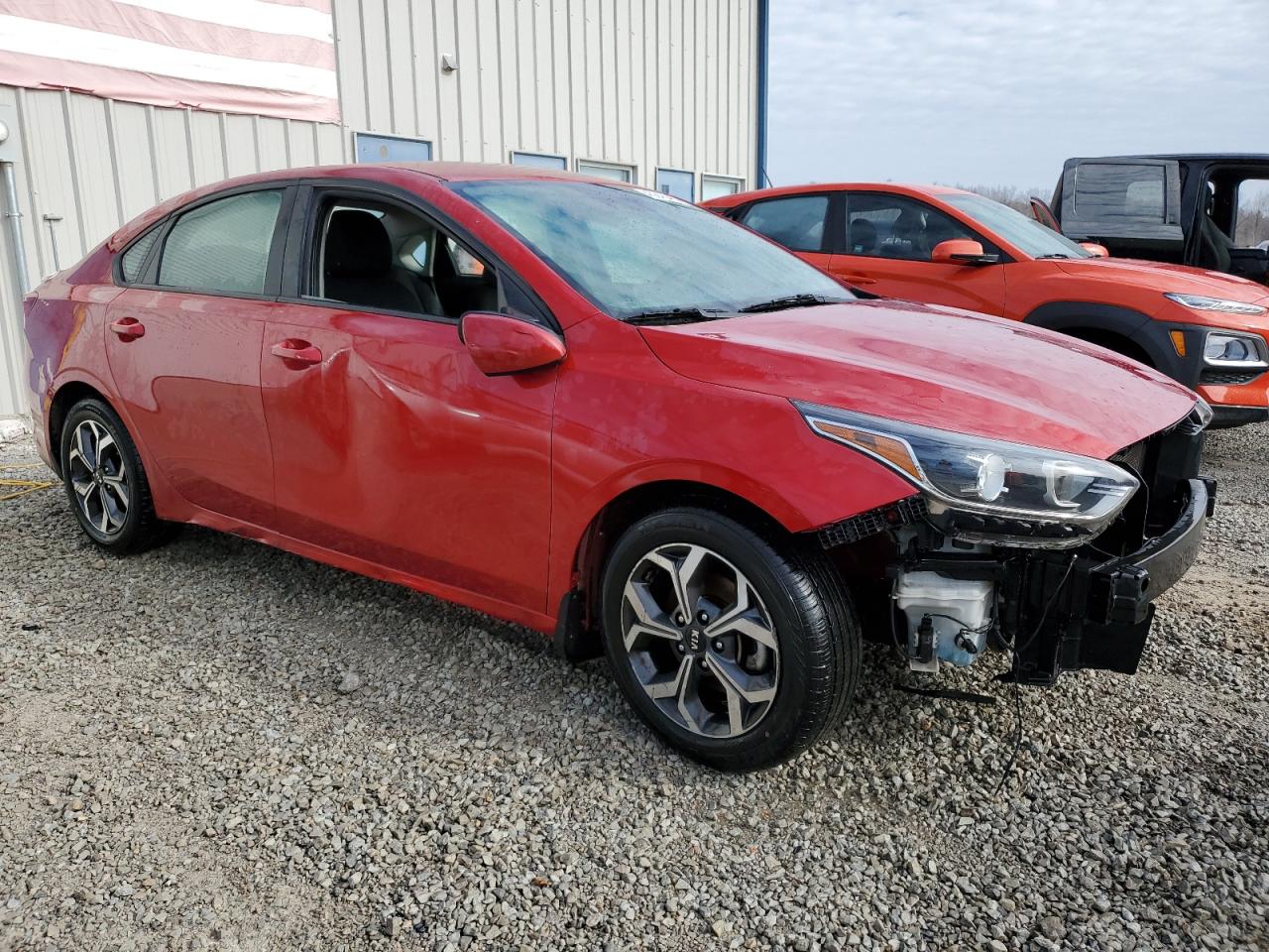 2019 KIA Forte VIN 3KPF24AD1KE067102 Copart auction photo, water/flood / rear end damage thumbnail 4