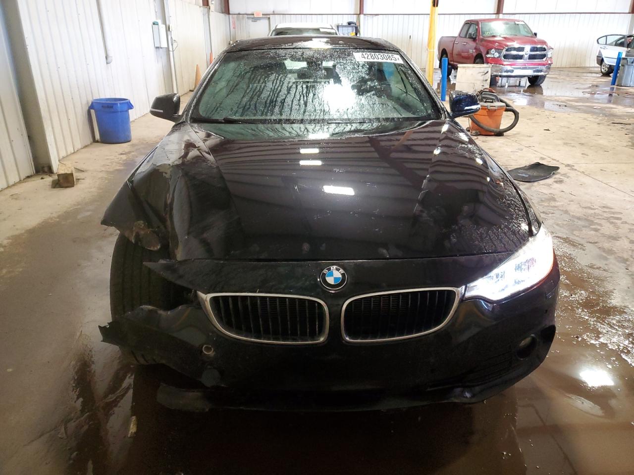 2015 BMW 4er VIN WBA3T1C52FP821244 Copart auction photo, front end damage thumbnail 5
