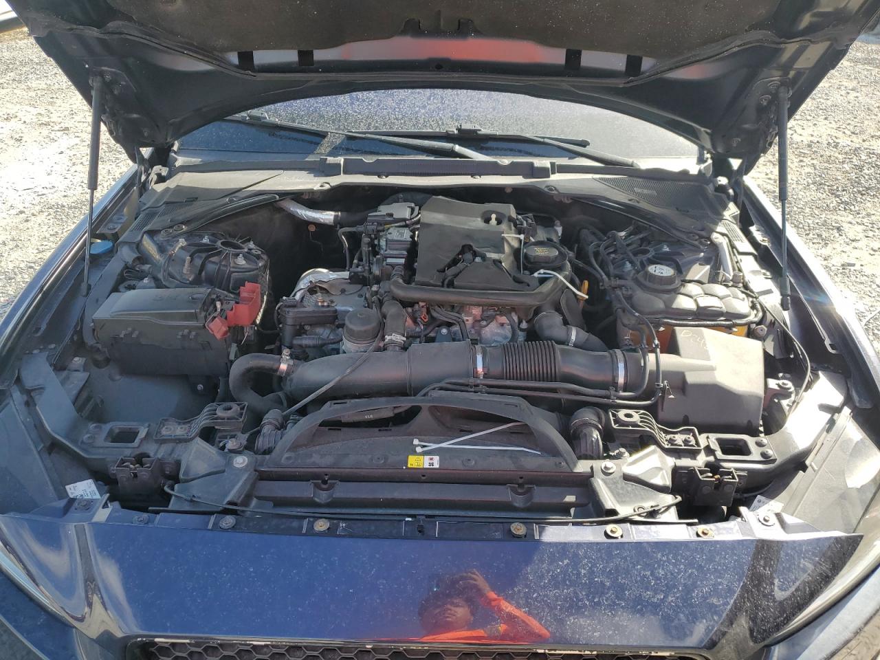 2018 Jaguar XE VIN SAJAK4FX9JCP35118 Copart auction photo, frame damage damage thumbnail 12