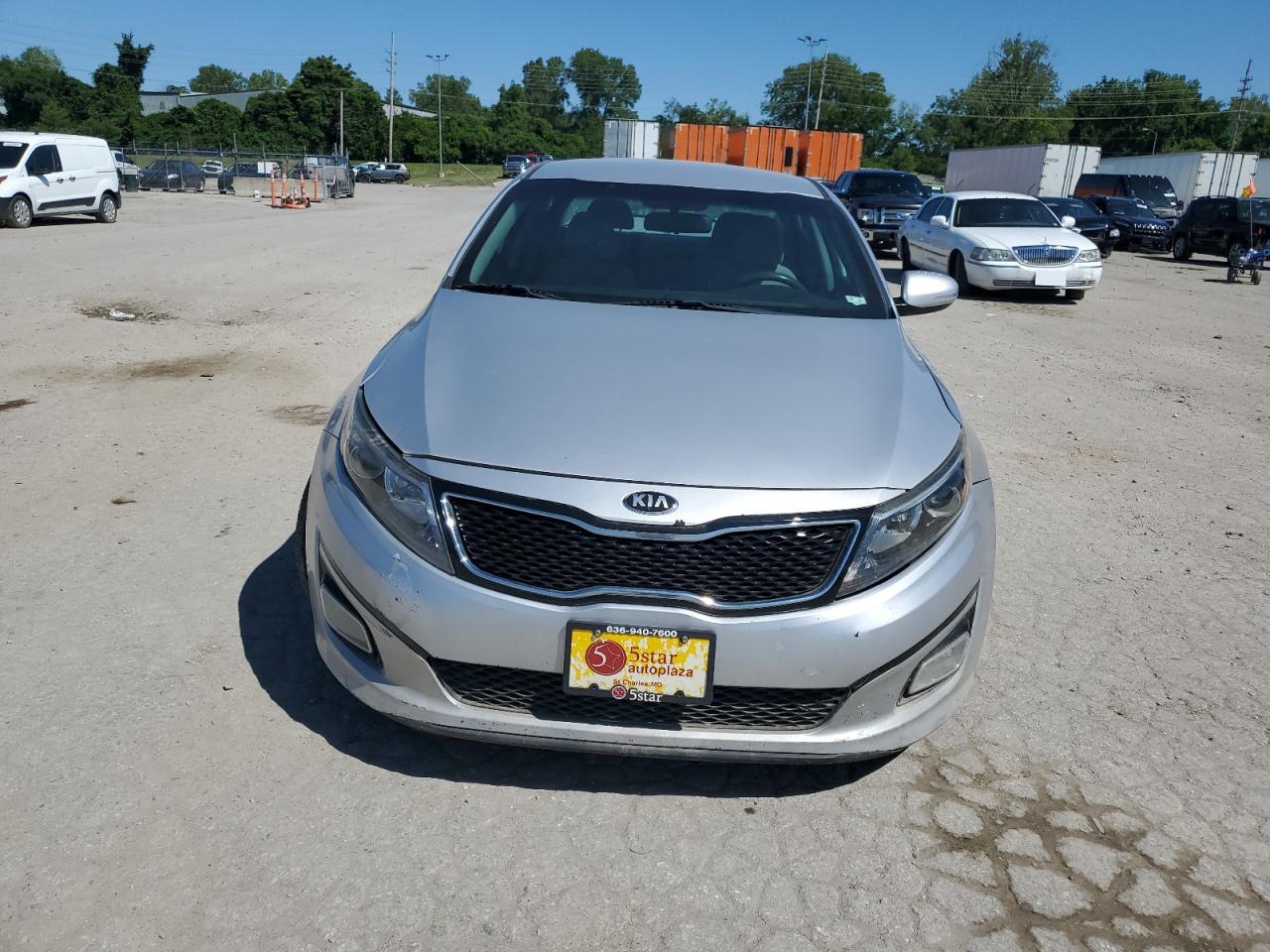 2014 KIA Optima VIN 5XXGM4A70EG324447 Copart auction photo, minor dent/scratches damage thumbnail 5
