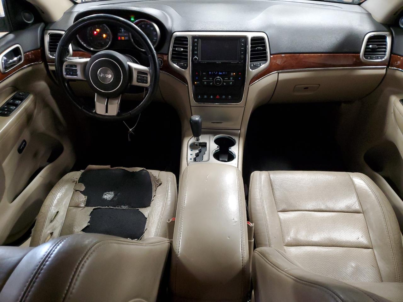 2012 Jeep Grand Cherokee VIN 1C4RJFBTXCC111754 Copart auction photo, hail / side damage thumbnail 8