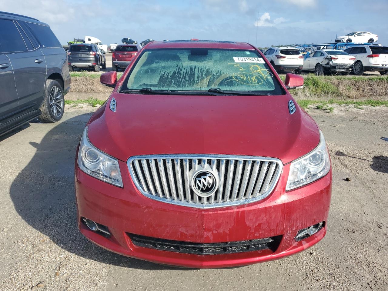 2012 Buick LaCrosse VIN 1G4GD5E34CF324617 Copart auction photo, water/flood damage thumbnail 5