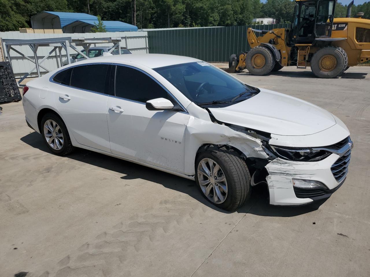 2021 Chevrolet Malibu VIN 1G1ZD5ST8MF023781 Copart auction photo, undercarriage / front end damage thumbnail 4