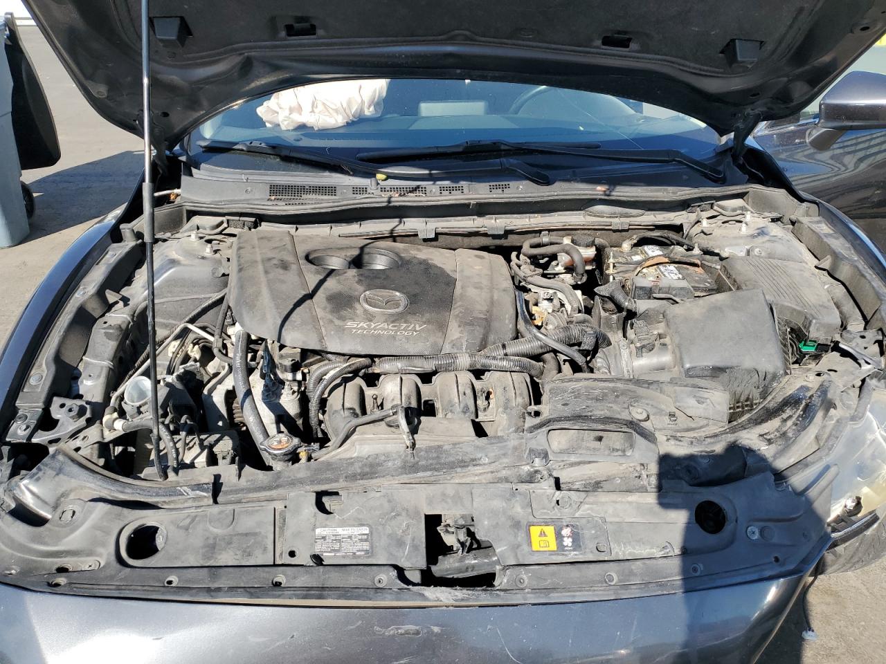 2016 Mazda 6 VIN JM1GJ1U5XG1426855 Copart auction photo, front end damage thumbnail 12