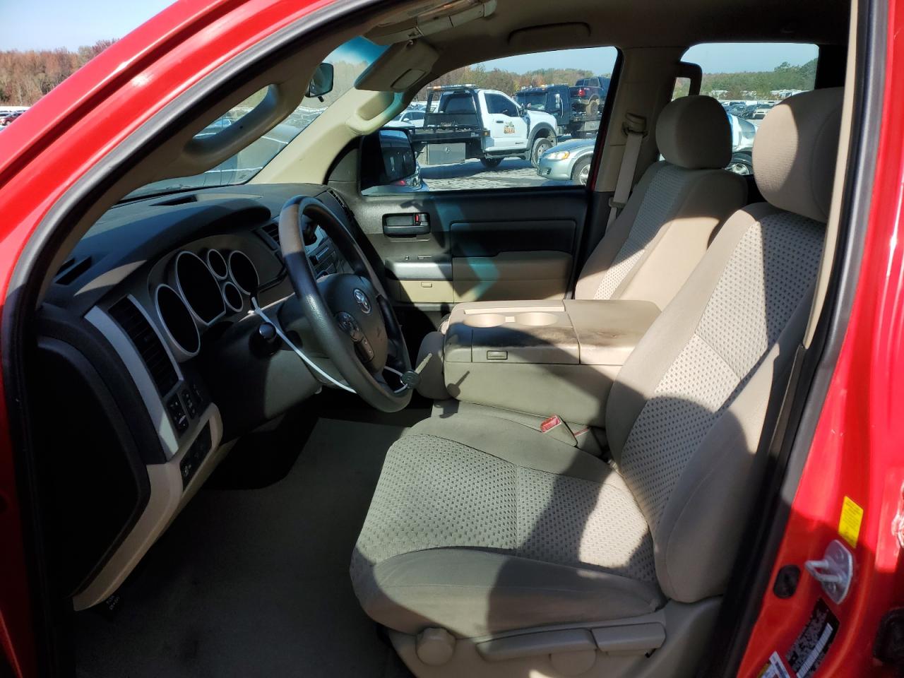 2010 Toyota Tundra VIN 5TFRY5F17AX086896 Copart auction photo, rear end damage thumbnail 7