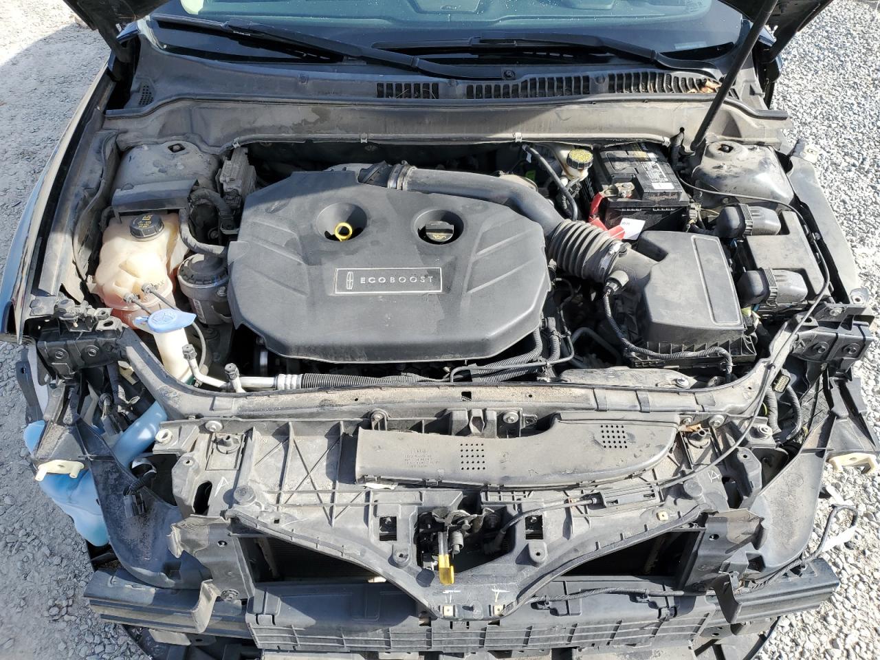 2015 Lincoln MKZ VIN 3LN6L2G90FR616223 Copart auction photo, front end / rear end damage thumbnail 11