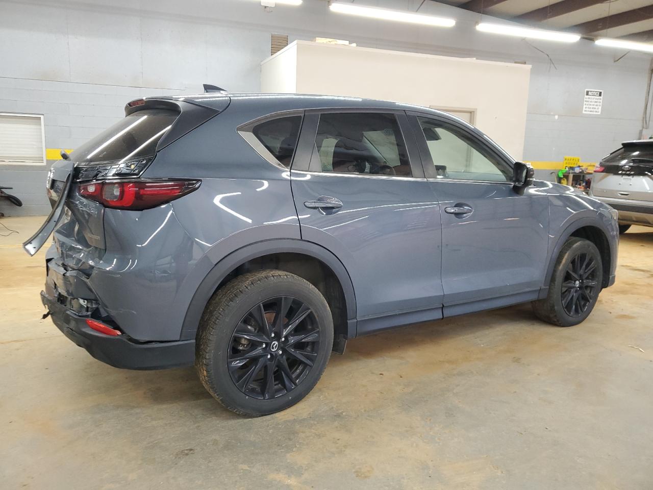 2023 Mazda CX-5 VIN JM3KFBCM9P0144438 Copart auction photo, side damage thumbnail 3
