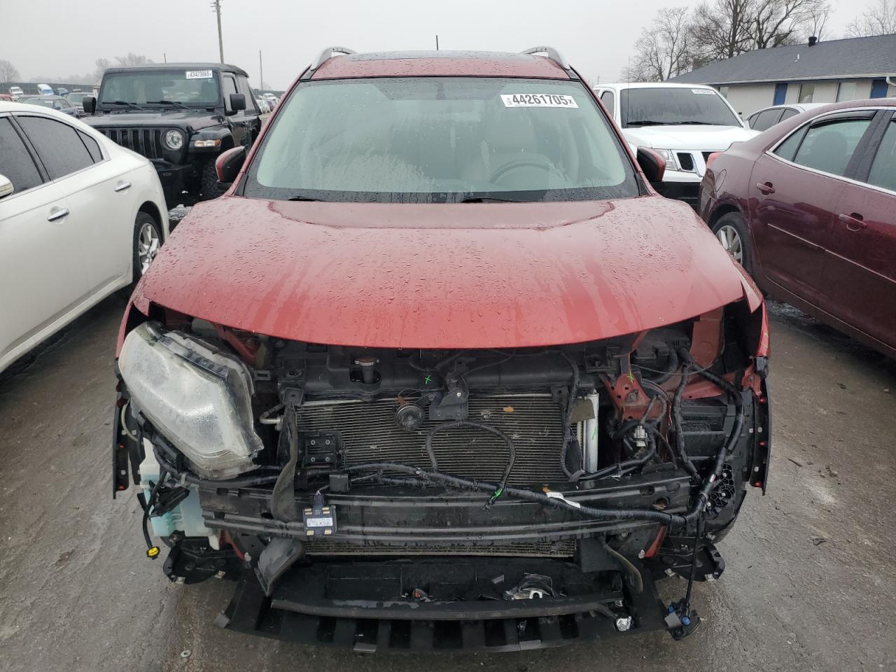 2016 Nissan Rogue VIN 5N1AT2MV0GC836862 Copart auction photo, front end damage thumbnail 5