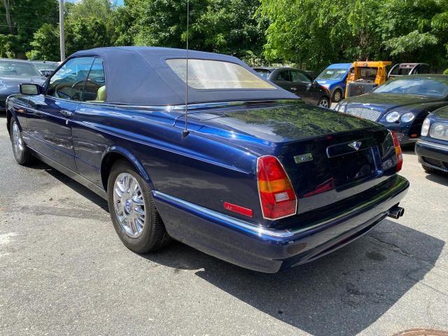 2002 Bentley Azure VIN SCBZK22E62CX01085 Copart auction photo, minor dent/scratches / normal wear damage thumbnail 3