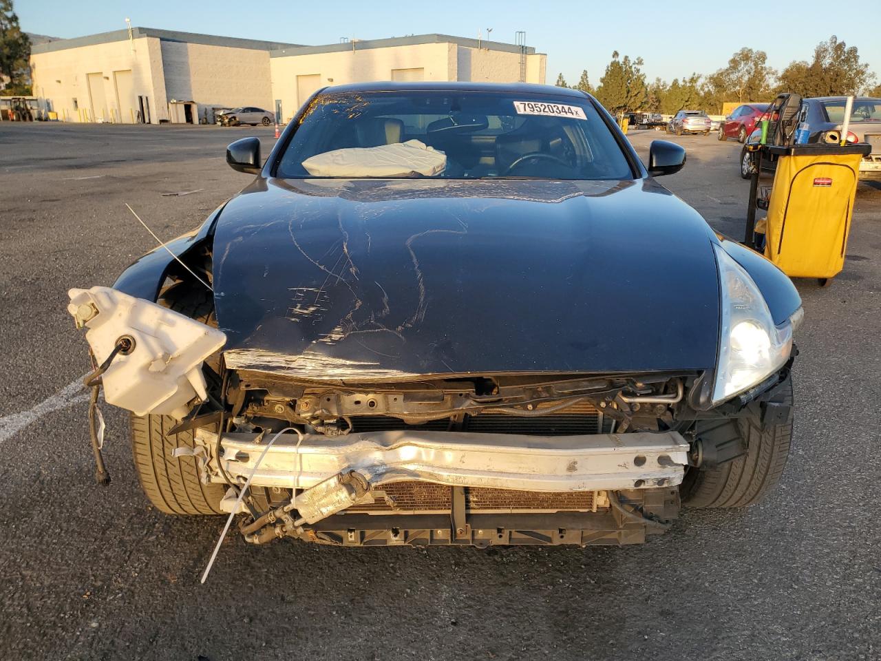 2012 Nissan 370Z VIN JN1AZ4EH5CM565165 Copart auction photo, front end damage thumbnail 5