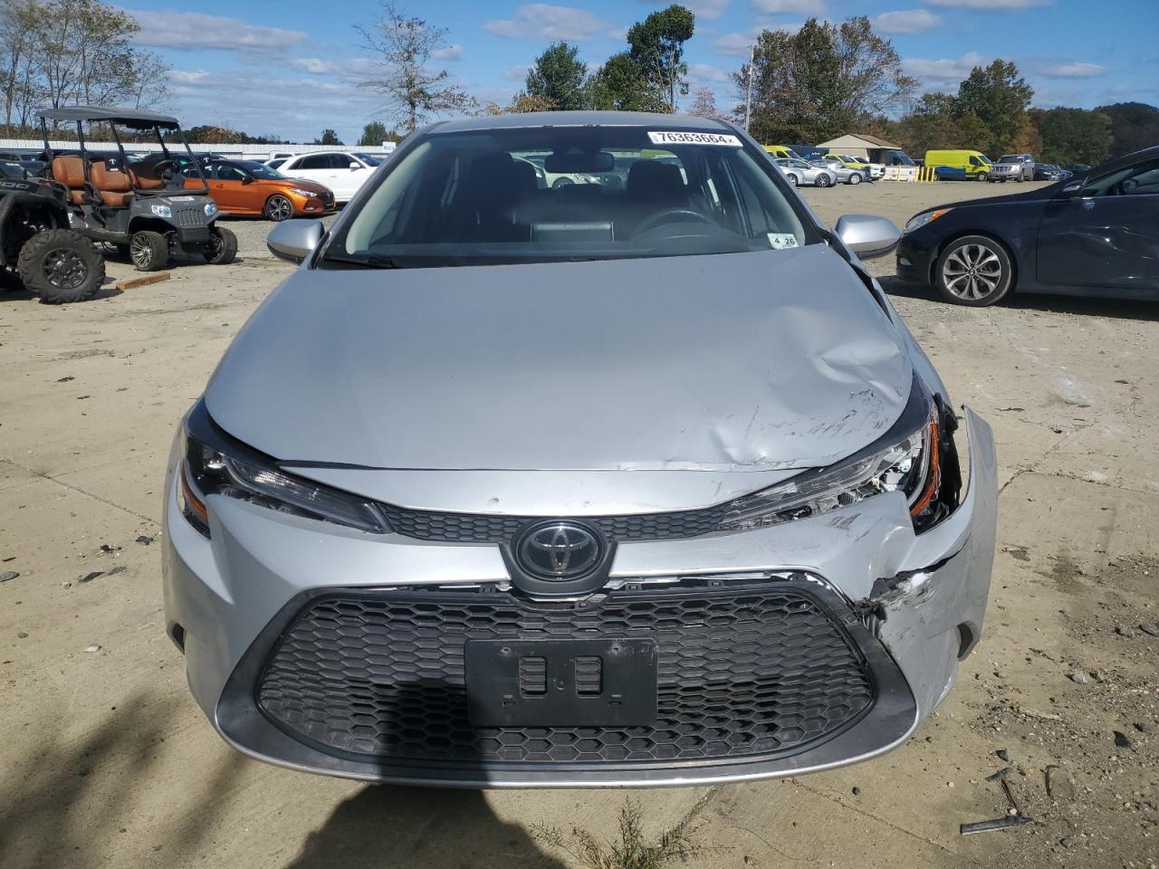 2021 Toyota Corolla VIN JTDEPMAEXMJ172796 Copart auction photo, front end damage thumbnail 5