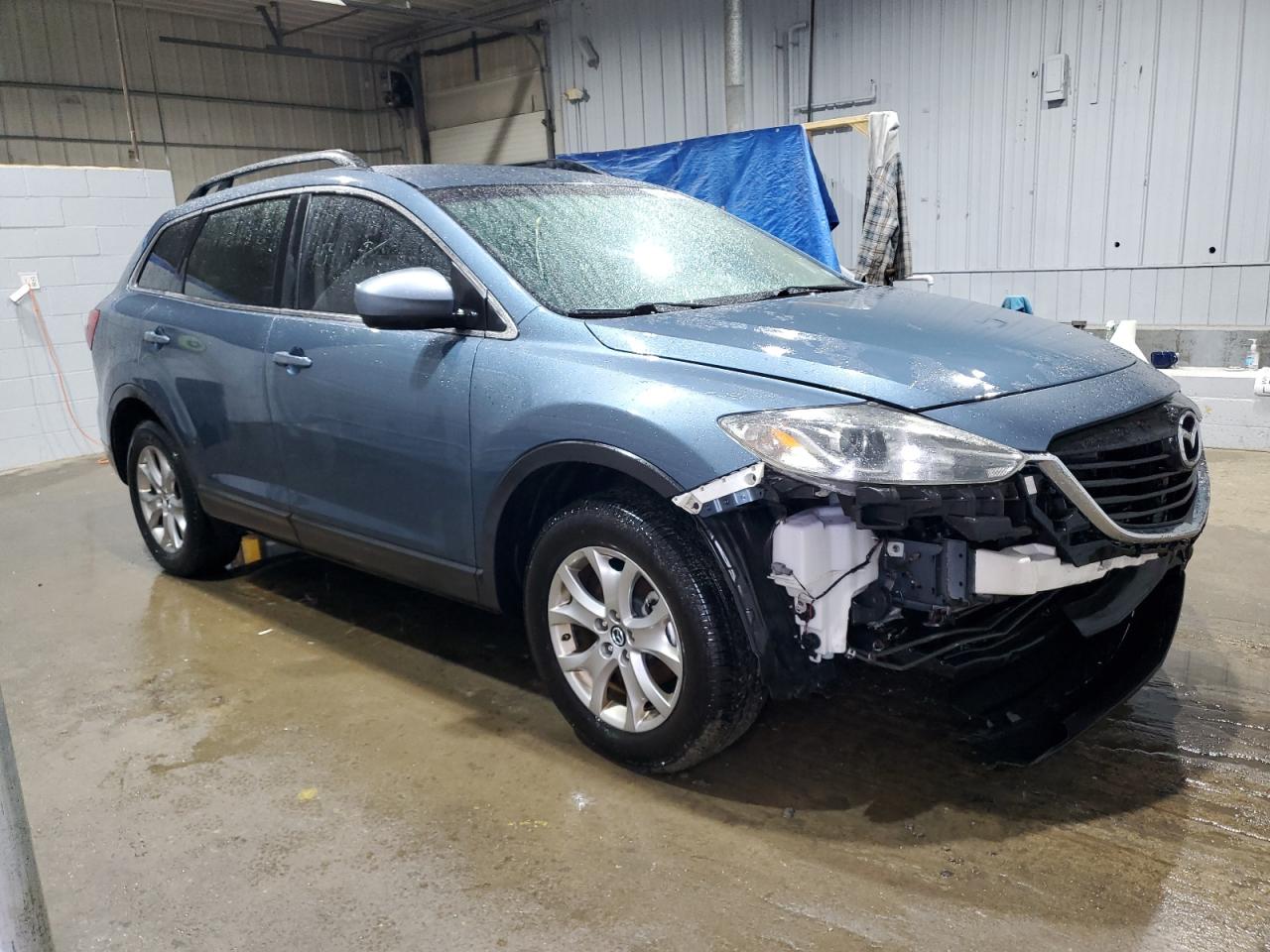 2014 Mazda CX-9 VIN JM3TB2CA2E0436726 Copart auction photo, front end / minor dent/scratches damage thumbnail 4