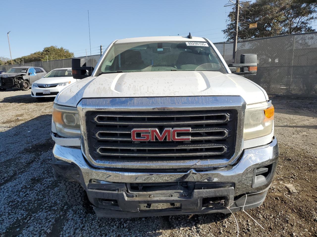 2016 GMC Sierra VIN 1GT22REG9GZ177665 Copart auction photo, front end / minor dent/scratches damage thumbnail 5