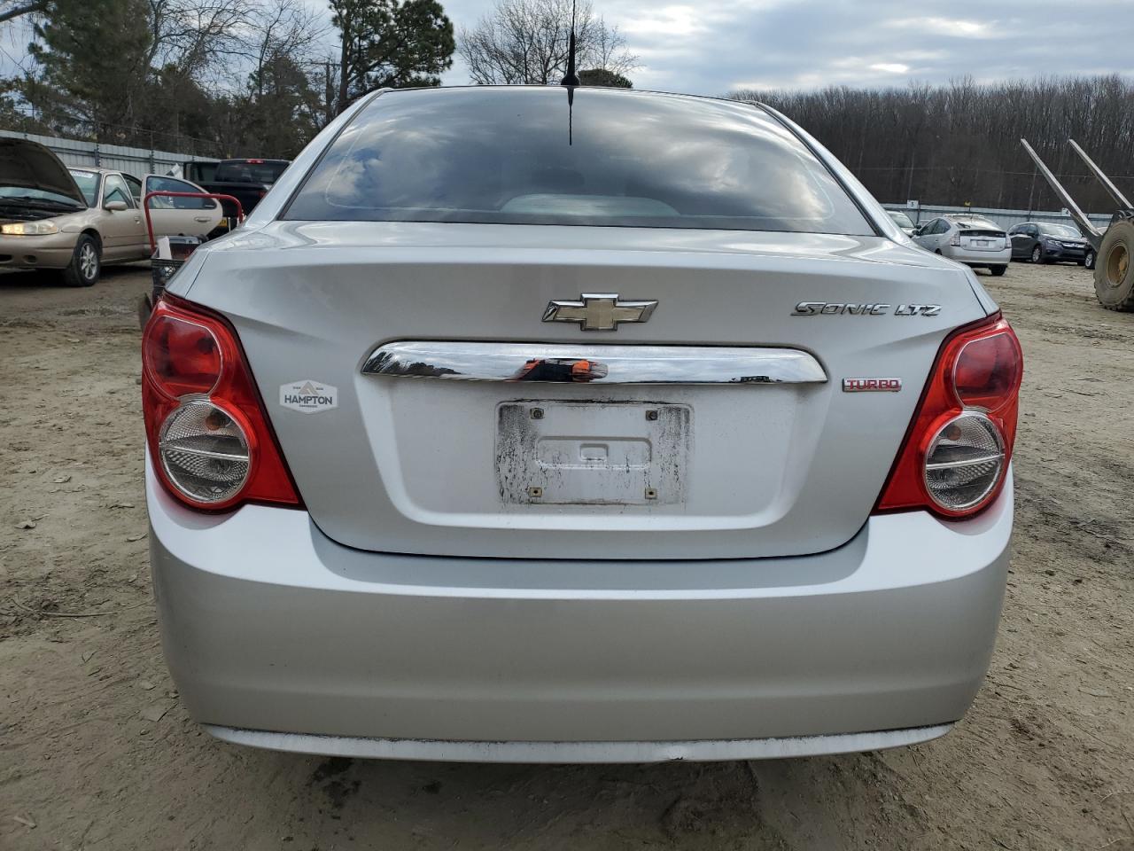 2012 Chevrolet Sonic VIN 1G1JF5SB4C4160130 Copart auction photo, front end damage thumbnail 6