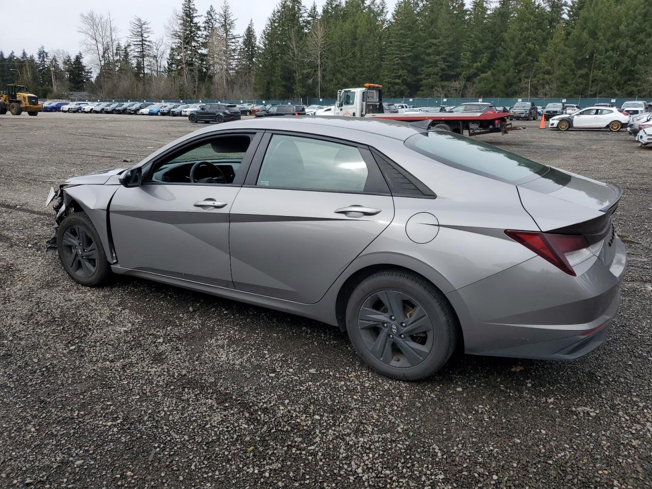 2021 Hyundai Elantra VIN KMHLS4AG2MU065551 Copart auction photo, front end damage thumbnail 2