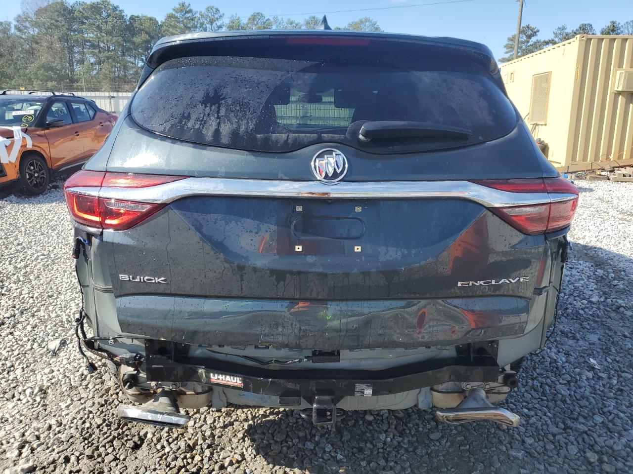 2018 Buick Enclave VIN 5GAERBKW4JJ259838 Copart auction photo, rear end / front end damage thumbnail 6
