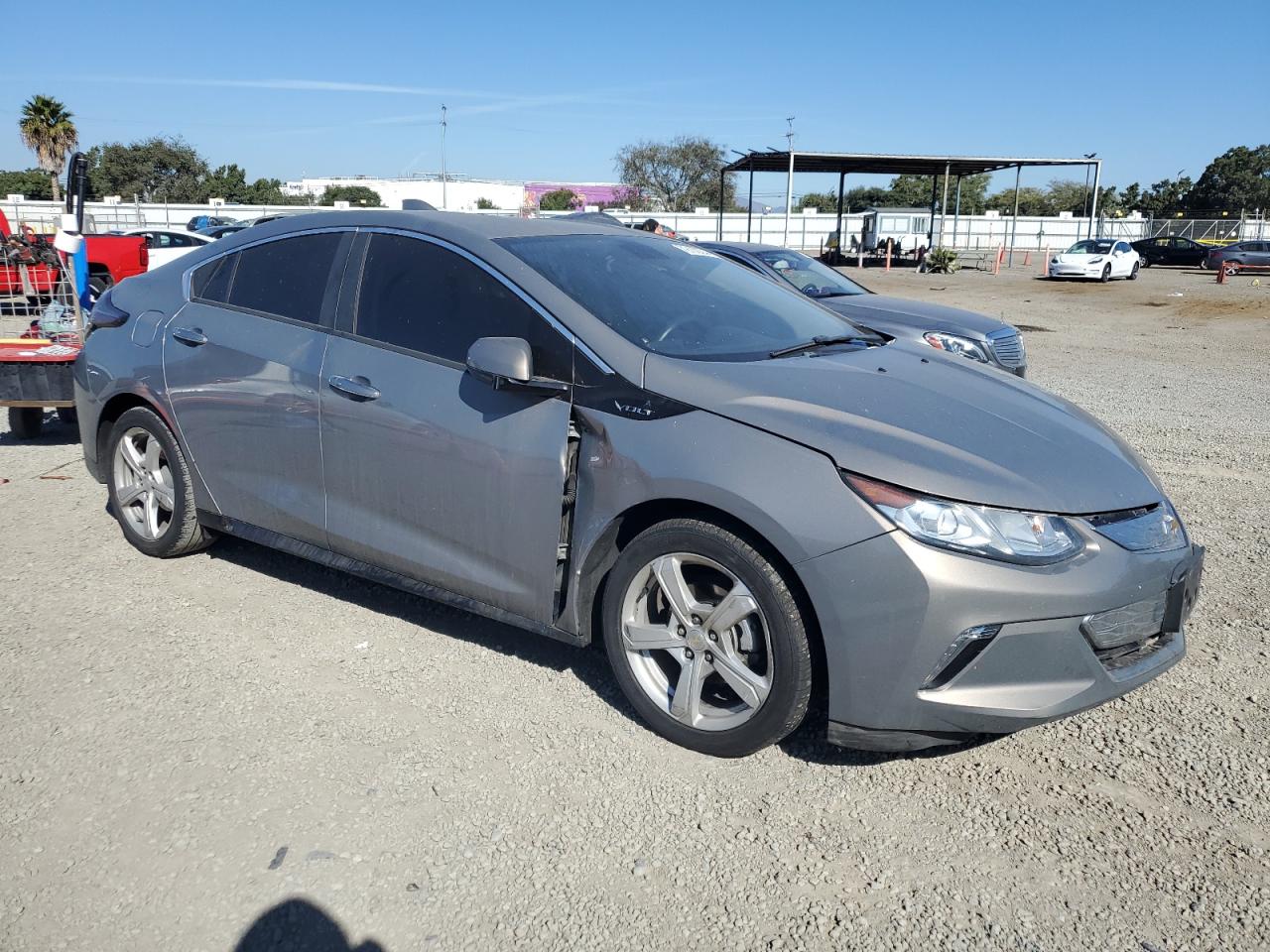 2017 Chevrolet Volt VIN 1G1RC6S50HU208869 Copart auction photo, rear end / front end damage thumbnail 4