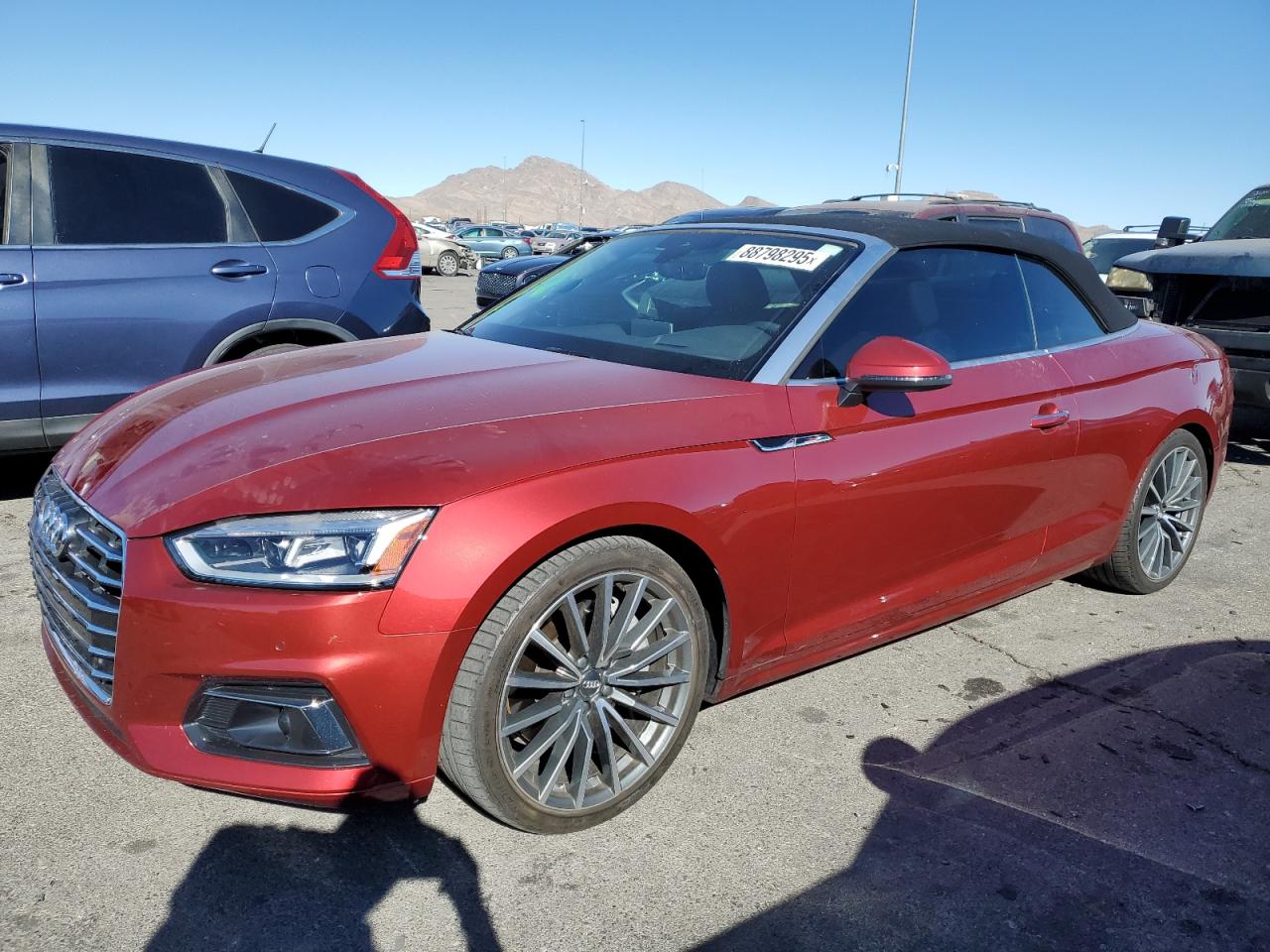 2018 Audi A5 VIN WAU2NGF54JN009016