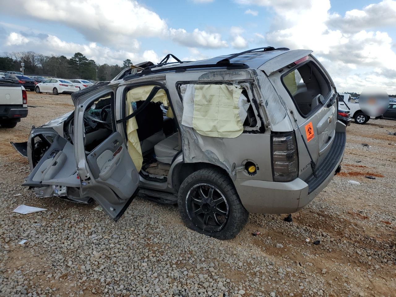 2007 Chevrolet Tahoe VIN 1GNFC13047R417315 Copart auction photo, rollover damage thumbnail 2