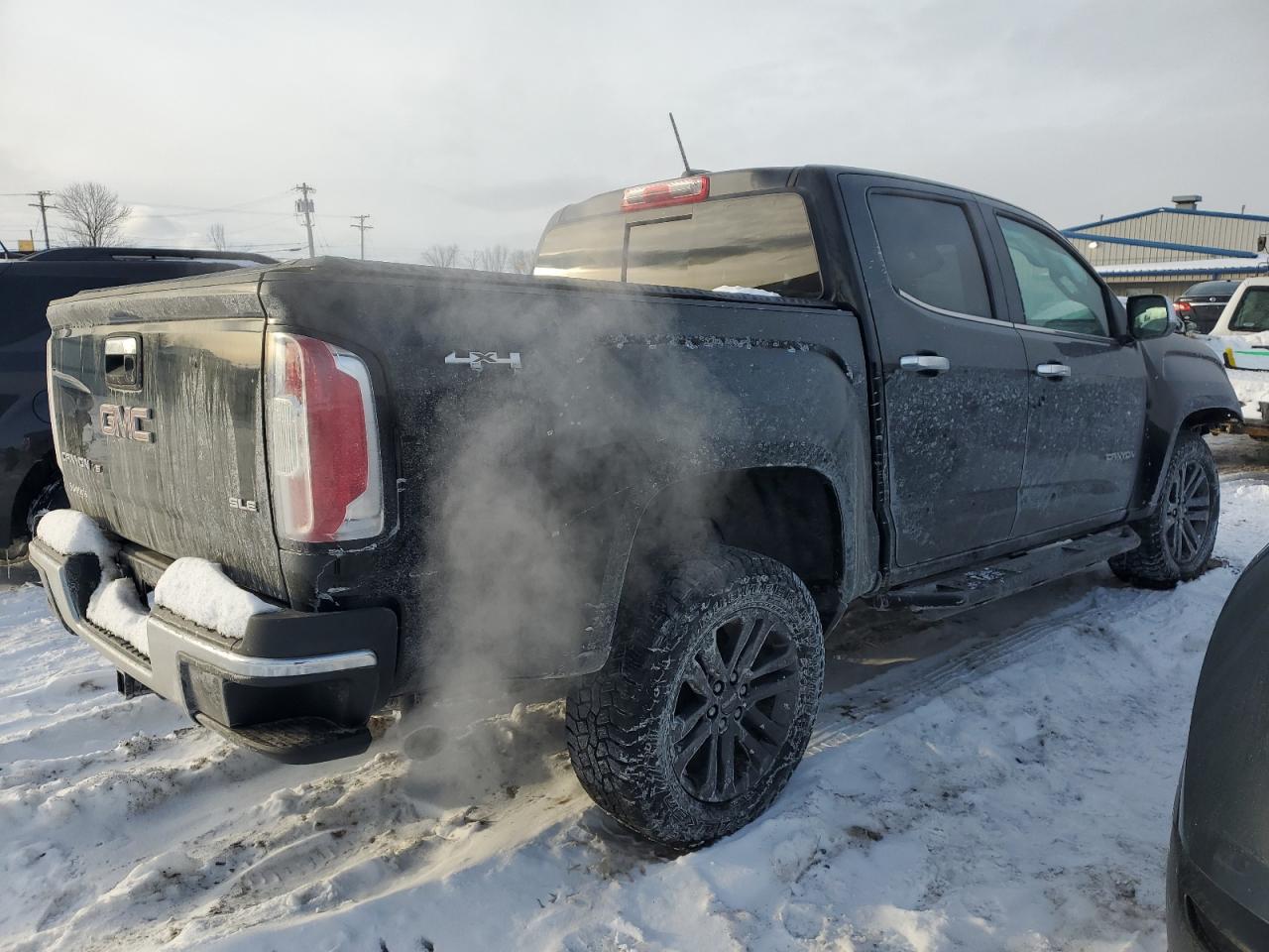 2019 GMC Canyon VIN 1GTG6CEN7K1257656 Copart auction photo, front end damage thumbnail 3