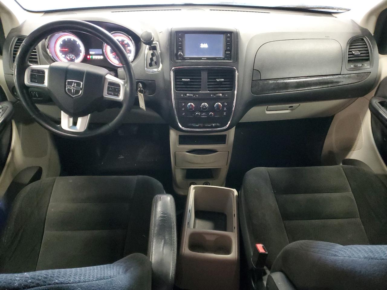 2015 Dodge Caravan VIN 2C4RDGBG5FR557130 Copart auction photo, front end damage thumbnail 8