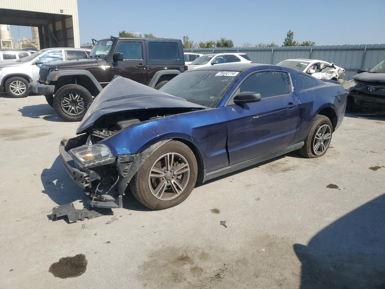 2012 Ford Mustang VIN 1ZVBP8AM0C5217962